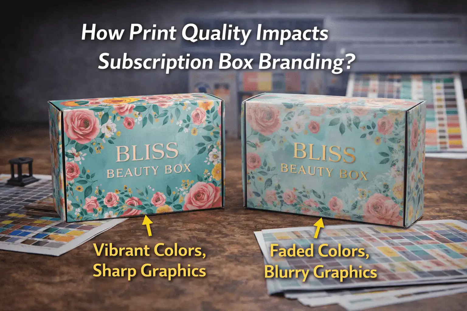 How Print Quality Impacts Subscription Box Branding?